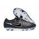 Scarpa Nike Tiempo Legend X Elite FG Nero Cromo Hyper Royal