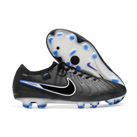 Scarpa Nike Tiempo Legend X Elite FG Nero Cromo Hyper Royal