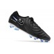 Scarpa Nike Tiempo Legend X Elite FG Nero Cromo Hyper Royal