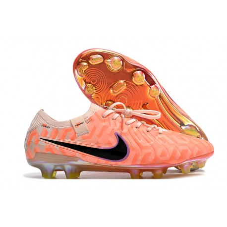 Scarpa Nike Tiempo Legend X Elite FG Ghiaccio Guava Nero Arancione Total
