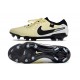 Scarpa Nike Tiempo Legend X Elite FG Beige Nero