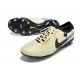 Scarpa Nike Tiempo Legend X Elite FG Beige Nero
