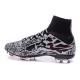 Nuove Scarpe Calcio Nike Mercurial Superfly Iv CR7 FG Nero Rosso Bianco