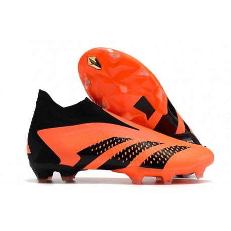 Scarpa adidas Predator Accuracy+ FG Arancione Solare Team Nero Core