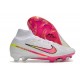 Scarpa Nike Zoom Mercurial Superfly 9 Elite FG Bianco Rosa