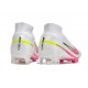 Scarpa Nike Zoom Mercurial Superfly 9 Elite FG Bianco Rosa