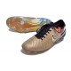 Scarpa Nike Tiempo Legend X Elite FG Future Heritage Oro Silk Metallico Moneta Nero