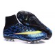 Ronaldo Scarpa Nike Mercurial Superfly 4 FG Blu Nero Giallo
