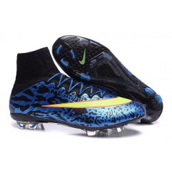Ronaldo Scarpa Nike Mercurial Superfly 4 FG Blu Nero Giallo