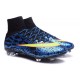 Ronaldo Scarpa Nike Mercurial Superfly 4 FG Blu Nero Giallo