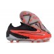 Scarpa Nike Phantom GX Elite FG Cremisi Vivace Nero Bianco