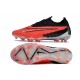 Scarpa Nike Phantom GX Elite FG Cremisi Vivace Nero Bianco