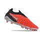 Scarpa Nike Phantom GX Elite FG Cremisi Vivace Nero Bianco