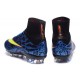 Ronaldo Scarpa Nike Mercurial Superfly 4 FG Blu Nero Giallo