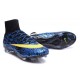 Ronaldo Scarpa Nike Mercurial Superfly 4 FG Blu Nero Giallo