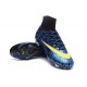 Ronaldo Scarpa Nike Mercurial Superfly 4 FG Blu Nero Giallo