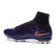 Nuove Scarpe Calcio Nike Mercurial Superfly Iv CR7 FG Viola Rosso Nero