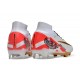 Scarpa Nike Zoom Mercurial Superfly 9 Elite FG MR Bianco Rosso Oro