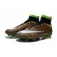 Nike Scarpa da Calcio Nuovo Mercurial Superfly FG Cristiano Ronaldo Multicolore Bianco