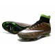 Nike Scarpa da Calcio Nuovo Mercurial Superfly FG Cristiano Ronaldo Multicolore Bianco