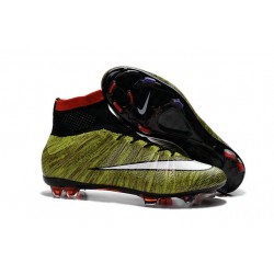Ronaldo Scarpa Nike Mercurial Superfly 4 FG Giallo Bianco Nero