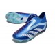 Scarpa adidas Predator Accuracy+ FG Blu Bianco