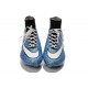Nuove Scarpe Calcio Nike Mercurial Superfly Iv CR7 FG Safari Blu Bianco Nero