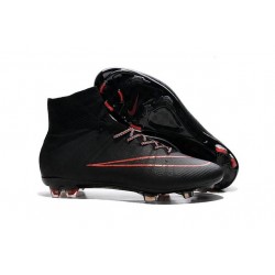 Nike Scarpa da Calcio Nuovo Mercurial Superfly FG Cristiano Ronaldo Nero Rosso