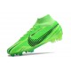 Scarpa Nike Zoom Mercurial Superfly 9 Elite FG MDS Verde Strike Nero Verde Stadium