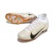 Scarpa Nike Zoom Mercurial Superfly 9 Elite FG Bianco Oro Nero