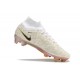 Scarpa Nike Zoom Mercurial Superfly 9 Elite FG Bianco Oro Nero