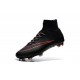 Nike Scarpa da Calcio Nuovo Mercurial Superfly FG Cristiano Ronaldo Nero Rosso