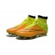 Ronaldo Scarpa Nike Mercurial Superfly 4 FG Pelle Giallo Volt
