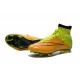 Ronaldo Scarpa Nike Mercurial Superfly 4 FG Pelle Giallo Volt