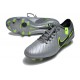 Scarpa Nike Tiempo Legend X Elite FG Grigio Nero Verde