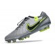 Scarpa Nike Tiempo Legend X Elite FG Grigio Nero Verde