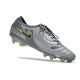 Scarpa Nike Tiempo Legend X Elite FG Grigio Nero Verde