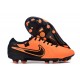 Scarpa Nike Tiempo Legend X Elite FG Arancione Nero