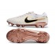 Scarpa Nike Tiempo Legend X Elite FG Bianco Oro Nero