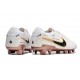Scarpa Nike Tiempo Legend X Elite FG Bianco Oro Nero