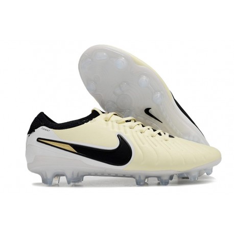 Scarpa Nike Tiempo Legend X Elite FG Lemonade Nero