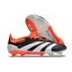 adidas Predator Elite FG Scarpa da Calcio Nero Core Bianco Rosso Solare