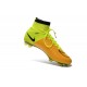 Ronaldo Scarpa Nike Mercurial Superfly 4 FG Pelle Giallo Volt