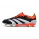 adidas Predator Elite FG Scarpa da Calcio Nero Core Bianco Rosso Solare