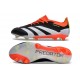 adidas Predator Elite FG Scarpa da Calcio Nero Core Bianco Rosso Solare