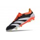 adidas Predator Elite FG Scarpa da Calcio Nero Core Bianco Rosso Solare