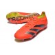 adidas Predator Elite FG Scarpa da Calcio Rosso Negro Giallo