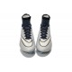 Nuove Scarpe Calcio Nike Mercurial Superfly Iv CR7 FG Metallico Bianco