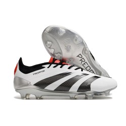 adidas Predator Elite FG Scarpa da Calcio Bianco Nero Rosso