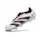 adidas Predator Elite FG Scarpa da Calcio Bianco Nero Rosso